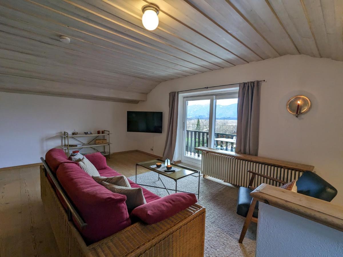 Ferienwohnung Murnauer Moos Murnau am Staffelsee Buitenkant foto